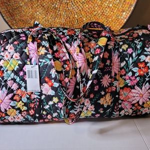NWT Vera Bradley Large Traveler Duffel Bag